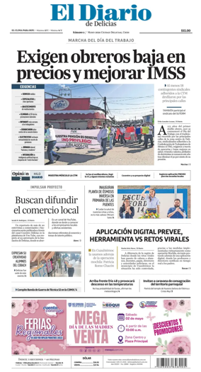 Cover of El Diario de Delicias