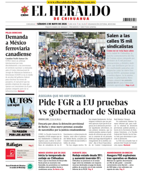 Cover of El Heraldo de Chihuahua