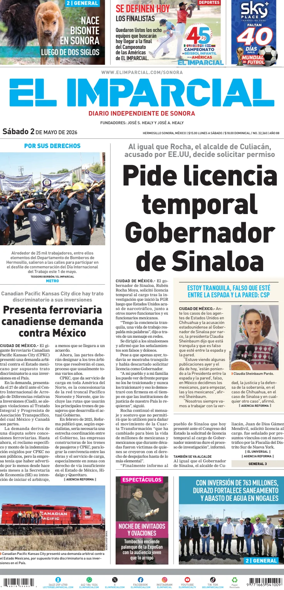 Cover of El Imparcial