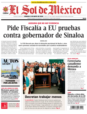 Cover of El Sol de Mexico