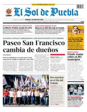Cover of El Sol de Puebla