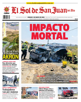 Cover of El Sol de San Juan del Rio