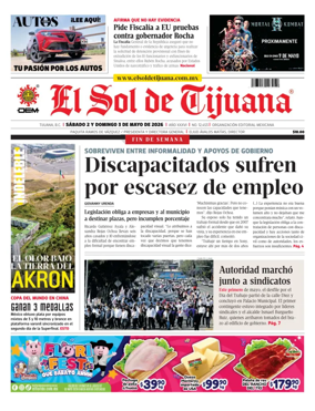 Cover of El Sol de Tijuana