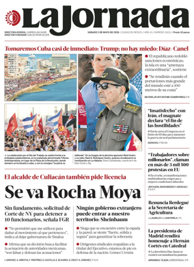 Cover of La Jornada