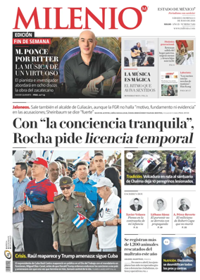 Cover of Milenio Edo de Mexico