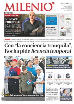 Cover of Milenio Monterrey