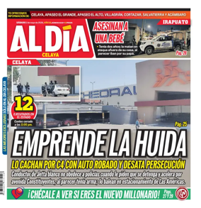 Cover of Periodico Al Dia (Celaya)