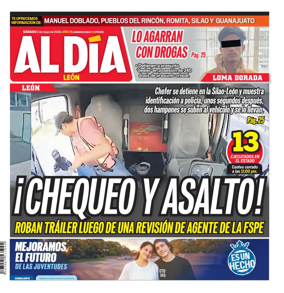 Cover of Periodico Al Dia (Leon)