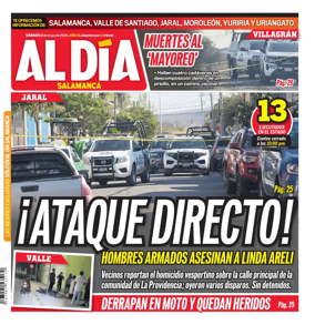 Cover of Periodico Al Dia (Salamanca)