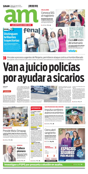 Cover of Periodico AM (Leon)