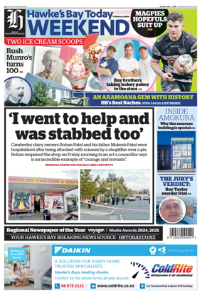 Cover of Hawke's Bay Today