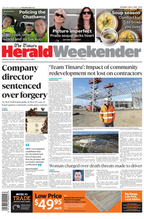 Cover of The Timaru Herald