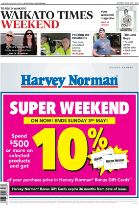 Cover of Waikato Times
