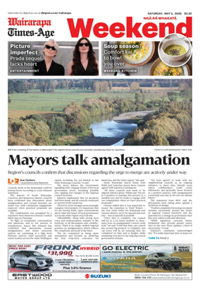 Cover of Wairarapa Times-Age (NZ)