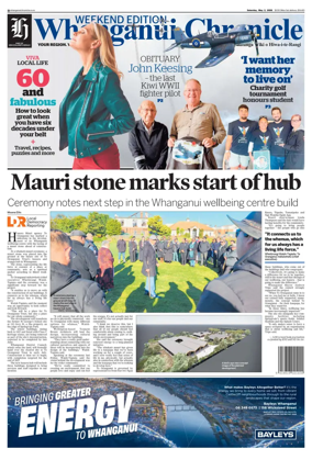 Cover of Whanganui Chronicle