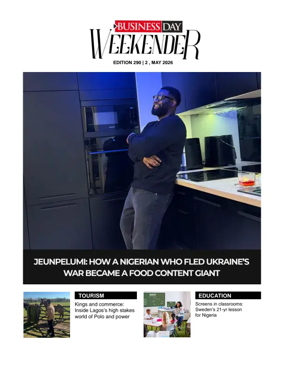 Cover of Business Day (Nigeria)