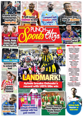 Cover of Punch Sports Extra