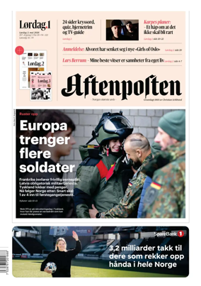 Cover of Aftenposten
