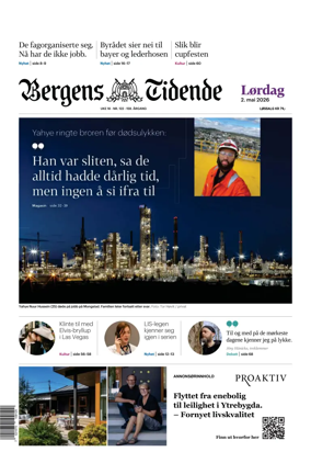 Cover of Bergens Tidende