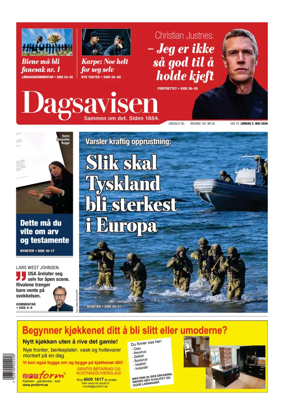 Cover of Dagsavisen
