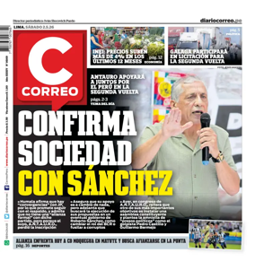 Cover of Diario Correo