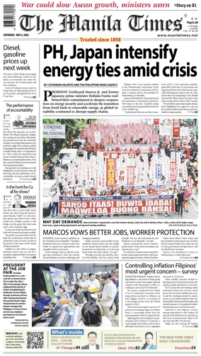 Cover of The Manila Times