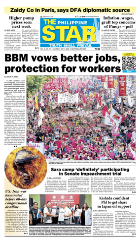 Cover of The Philippine Star