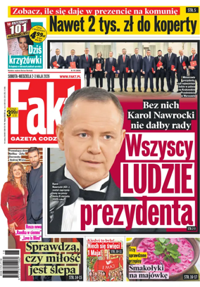 Cover of Fakt Gazeta Codzienna (Saturday)