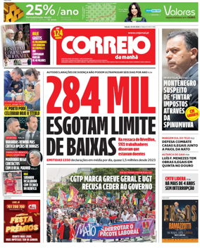 Cover of Correio da Manha Weekend