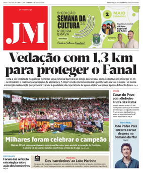 Cover of Jornal Madeira