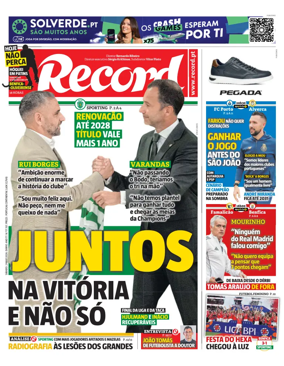Cover of Record (Portugal)