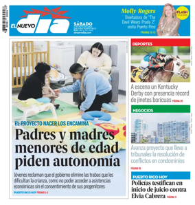Cover of El Nuevo Dia