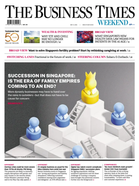 Cover of The Business Times