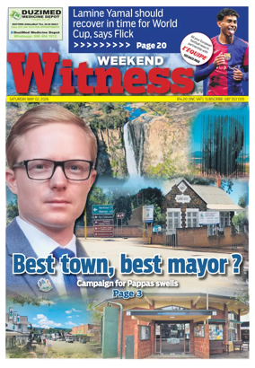 Cover of The Weekend Witness (South Africa)