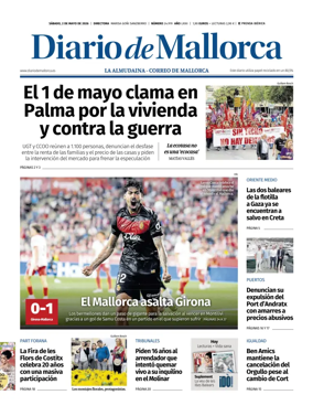 Cover of Diario de Mallorca