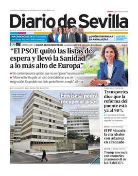 Cover of Diario de Sevilla
