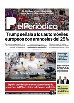Cover of El Periodico - Castellano