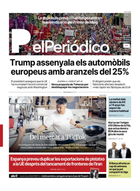 Cover of El Periodico - Catala