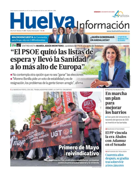 Cover of Huelva Informacion