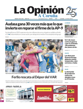 Cover of La Opinion de A Coruna