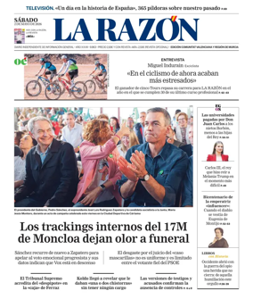 Cover of La Razon (Levante)