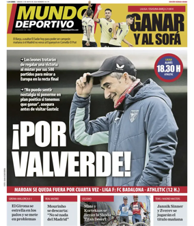 Cover of Mundo Deportivo (Bizkaia-Araba)