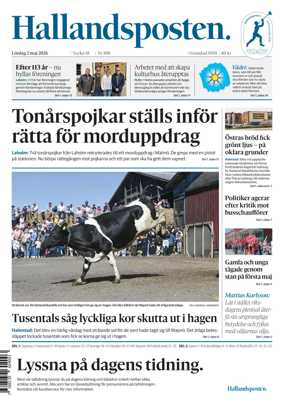 Cover of Hallandsposten