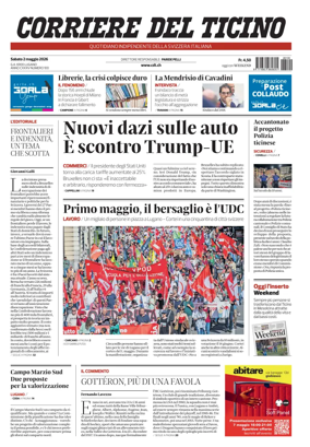 Cover of Corriere del Ticino
