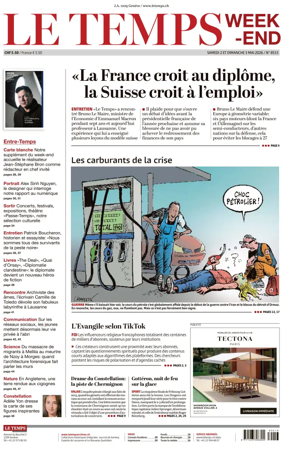 Cover of Le Temps