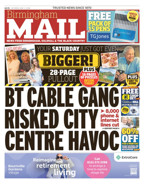 Cover of Birmingham Mail