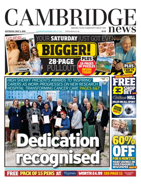Cover of Cambridge News