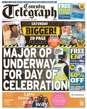 Cover of Coventry Telegraph