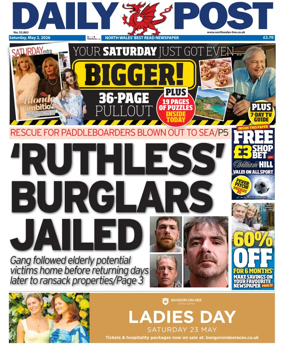 Cover of Daily Post (North Wales)