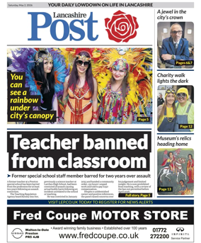 Cover of Lancashire Evening Post